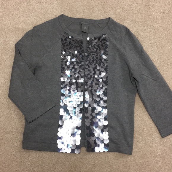 Ann Taylor Sweaters - Perfectly tasteful sequin cardigan sweater ❤️